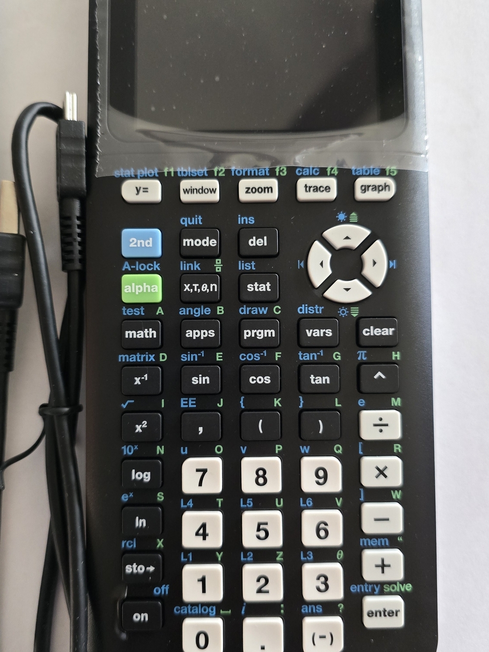 Texas Instruments TI-84 Plus CE Python Graphing Calculator - Black - Picture 6 of 14